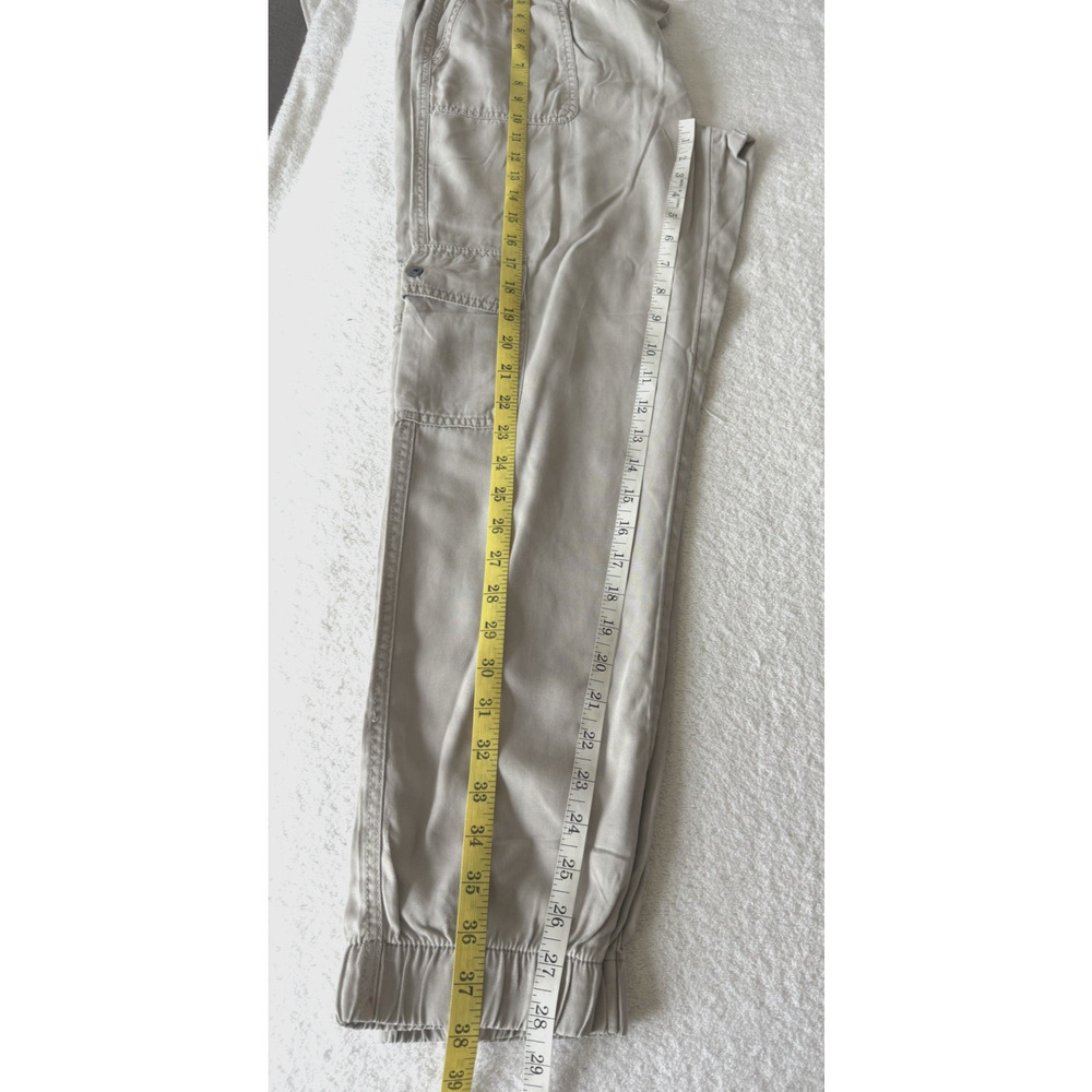 NWOT C&C California Jogger utility Pants Women’s Medium Lyocell Pull On Gray - Picture 5 of 6